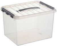 Sunware Archivcontainer Q-line Aufbewahrungsbox 22,0 l transparent 40,0 x 30,0 x 26,0