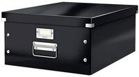 LEITZ Aufbewahrungsbox Click & Store, mit Metall-Etikettenhalter