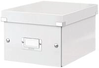 LEITZ Aufbewahrungsbox Click & Store Aufbewahrungsbox 7,4 l wei&szlig; 21,6 x 28,2 x...