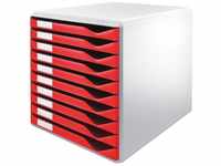 LEITZ Schubladenbox Formular-Set 5281, mit 10 Schubladen, geschlossen