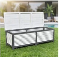 Mucola Auflagenbox Kissenbox Gartentruhe Gartenbox Auflagentruhe (St&uuml;ck, Box),...
