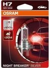 Osram KFZ-Ersatzleuchte H7 Night-Breaker Silver 12V 55W PX26d, 1 St., Kaltwei&szlig;,