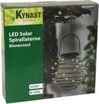 Kynast Garden LED Solarleuchte Solar LED Spirallaterne Bienennest H&auml;ngeleuchte