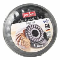 Zenker Springform Black Metallic mit Flach- und Rohrboden 26 cm