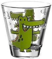 LEONARDO Kinderbecher BAMBINI Krokodil 120 ml, Glas