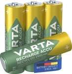 VARTA wiederaufladbare Akkus Akku Mignon 2100 mAh (1,2 V, 4 St), VARTA Recharge Accu