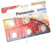 VARTA Panasonic Lithium CR2025 Knopfzelle 6er Blister Knopfzelle