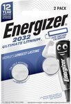 Energizer B&uuml;rostuhl Energizer Knopfzelle CR 2032 Ultimate Lithium, 3