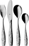 WMF Kinderbesteck Tommi das Faultier (4-tlg), 1 Personen, Cromargan&reg; Edelstahl