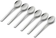 WMF Kaffeel&ouml;ffel Nuova, L&ouml;ffel-Set (6 St&uuml;ck), 13,5 cm, Cromargan&reg; Edelstahl