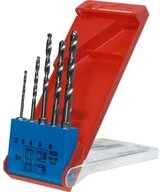 kwb Metallbohrer kwb 421140 HSS Metall-Spiralbohrer-Set 5teilig 2 mm, 3 mm, 4 mm, 5