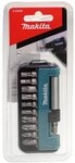 Makita Bohrer- und Bit-Set Makita D-65006 Bit-Set 11tlg inkl. magnetischer...