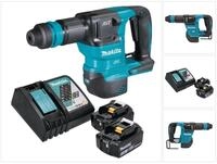 Makita Abbruchhammer DHK 180 RF Akku Mei&szlig;elhammer 18 V 3,1 J SDS Plus Brushless + 2x
