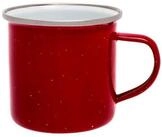 BasicNature Tasse Origin Outdoors Emaille-Tasse 360 ml mit Edelstahlrand &ndash; Camping