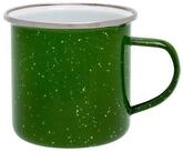 BasicNature Tasse Origin Outdoors Emaille-Tasse 360 ml mit Edelstahlrand &ndash; Camping