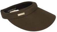 Seeberger Visor Visor mit gro&szlig;em Schild aus Baumwolle