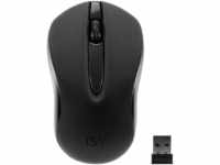 ISY Wireless Optical Mouse Maus (Funk, kabellos, Plug & Play)