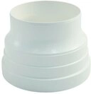 Marley Deutschland GmbH Bogenverbinder Marley Reduktion Rundrohr 150/125 mm, wei&szlig;