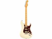 Fender E-Gitarre, American Professional II Stratocaster HSS MN Olympic White -