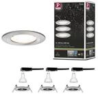 Paulmann LED Wandleuchte LED Einbauleuchte 3-Step-Dim Nova Basisset starr IP44...
