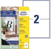 Avery Zweckform Etiketten Versandetiketten ultragrip 199,6x143,5mm wei&szlig; VE=20