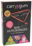 carryyygum Fahrrad-Gep&auml;cktr&auml;ger carryyygum Mini Gep&auml;cktr&auml;ger rot Lenkerspannband