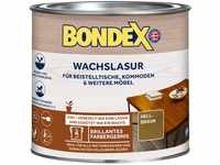 Bondex Holzschutzlasur WACHSLASUR, Farblos, 0,25 Liter Inhalt