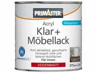PRIMASTER Klar- und Möbellack 375 ml farblos seidenmatt