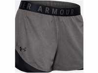 Under Armour® Sweatbermudas Damen Play Up Shorts 3.0 grau|schwarz XL