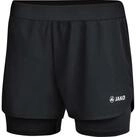 Jako Trainingsshorts Jako Damen 2-in-1 Short 6249 schwarz 36