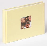 Walther Design Fotoalbum Fun 22 x 16 cm, buchgebundenes Album, Papiereinband,