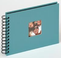 Walther Design Fotoalbum Fun Spiralalbum 23 x 17 cm, Spiralalbum, Papiereinband,
