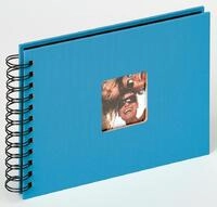 Walther Fotoalbum Spiralalbum SA-109-U Fun oceanblau
