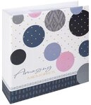 Walther Fotoalbum Memo ME-485-L Amazing Memories 9x13cm blau f. 200
