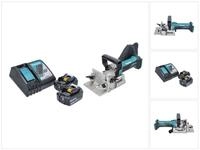 Makita Nutfr&auml;se DPJ 180 RF Akku Nutfr&auml;se 18 V 100 mm + 2x Akku 3,0 Ah + Ladeger&auml;t