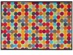 wash+dry by Kleen-Tex Fu&szlig;matte Mikado Dots, rechteckig, H&ouml;he: 7 mm,