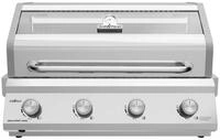 Grillf&uuml;rst Gasgrill Grillf&uuml;rst G401G 4-Brenner Einbaugrill mit Gusseisen Rosten