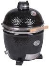MONOLITH Keramikgrill Monolith Grill Junior PRO Serie 2.0 Schwarz - OHNE Gestell