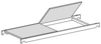 Hymer Ger&uuml;st Hymer B&uuml;hne mit Durchstiegsklappe, 1,58 m x 0,61 m