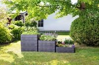 GARANTIA Hochbeet Ergo Quadro M / 645116 (Set, je 4 Elemente mit einer Gesamth&ouml;he