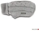 Wolters Hundepullover Strickpullover Zopf grau 25cm Regul&auml;r