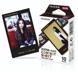 FUJIFILM Sofortbildfilm Fujifilm Instax Mini Film Contact Sheet Color