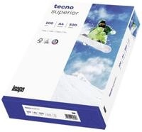 Inapa tecno Druckerpapier Superior, Format DIN A4, 100 g/m&sup2;, 168 CIE, 500 Blatt