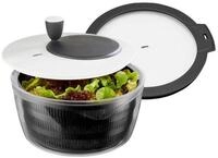 GEFU Salatbox Salatschleuder ROTARE + Frischhaltedeckel, 4 L