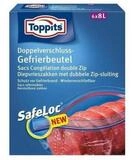 Toppits Gefrierbeutel Toppits Doppel-Zip Gefrierbtl.Maxi 8l