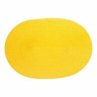 Continenta Platzset Oval 45 x 31 cm Gelb