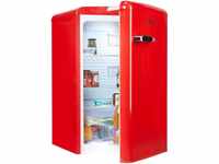Amica Kühlschrank ohne Gefrierfach 120l Retro-Design Rot EEK: E VKS 15620-1 R