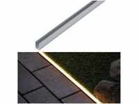 Paulmann Plug & Shine Neon LED Stripe Outdoor Alu-Profil 1m silber (942.16)