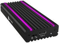 ICY BOX Festplatten-Geh&auml;use USB Type-C&trade; Geh&auml;use f&uuml;r M.2 NVMe SSD mit RGB