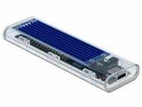 Delock Festplatten-Gehäuse 42620 - Externes Gehäuse für M.2 NVMe PCIe SSD mit